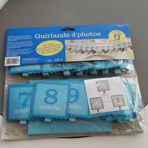 First Year photo Garland
